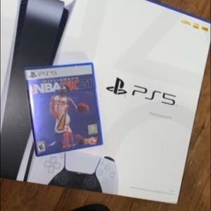 im selling a ps5 with 2k21 included